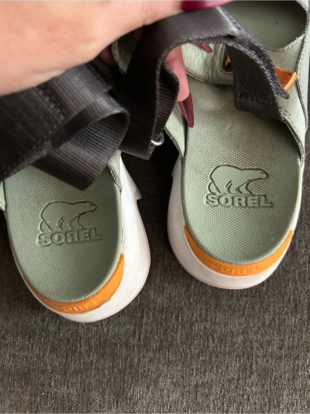 SOREL Kinetic Impact Y-Strap High sandals